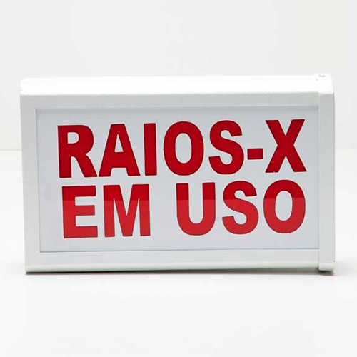 Sinaleiro rx em uso